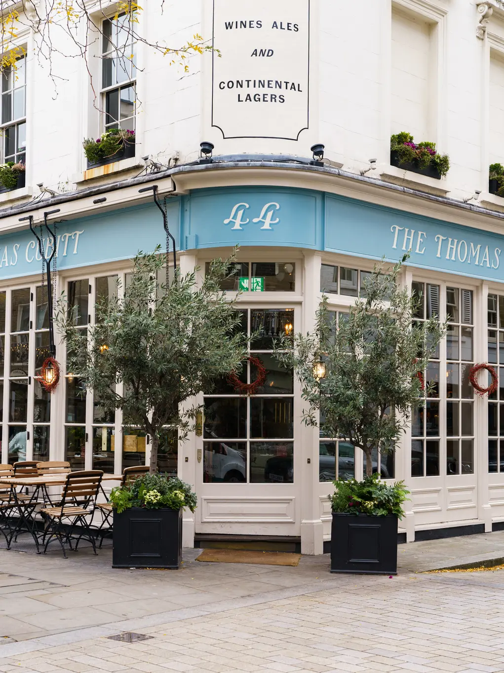 The exterior of The Thomas Cubitt pub 